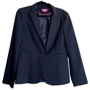 The Department Blazer Jacket Women 14 Black Business Career Professional Work